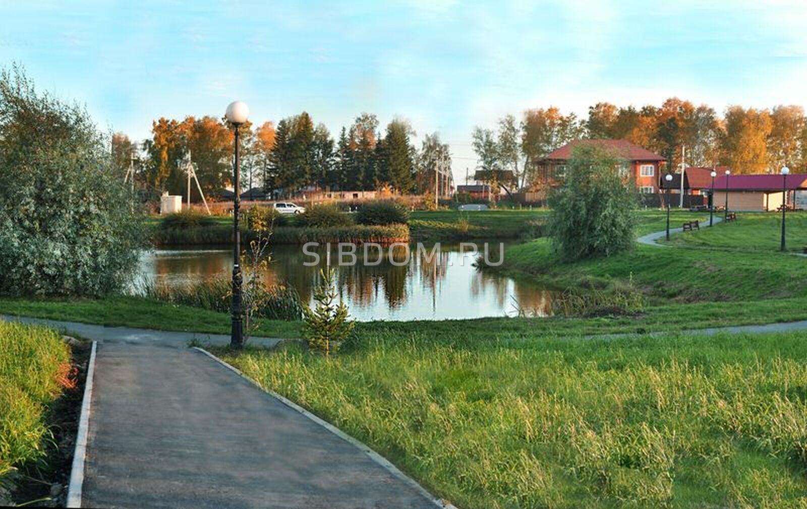 Коттеджный Поселок Новосибирск Фото