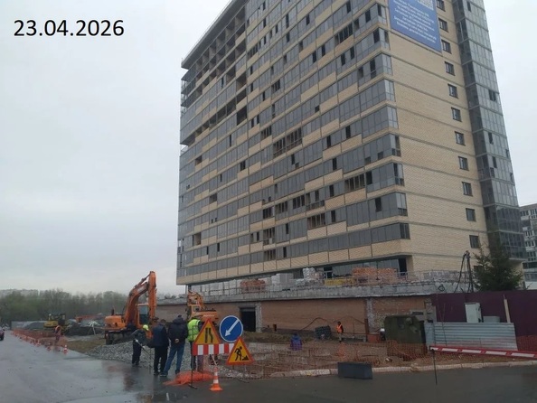 Ход строительства 23 апреля 2026