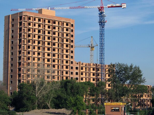 Ход строительства 1 июля 2012