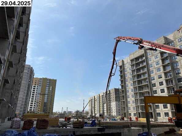 Ход строительства 29 апреля 2025