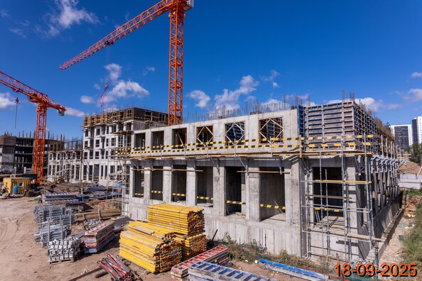 Ход строительства 28 сентября 2025