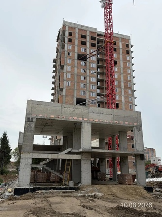 Ход строительства 10 августа 2026