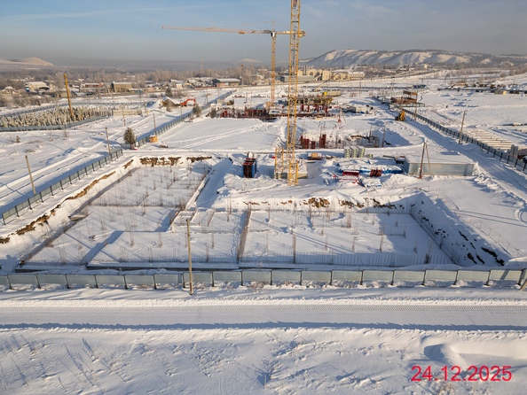Ход строительства 12 января 2026