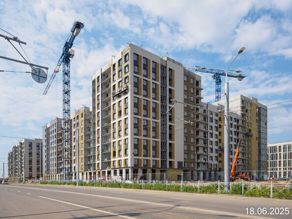 Ход строительства 18 июня 2025