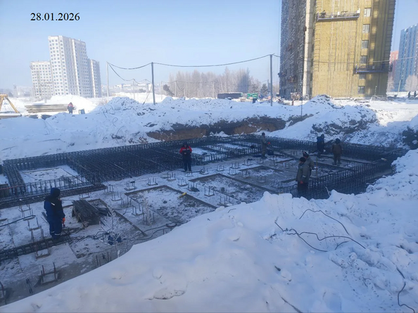Ход строительства 28 января 2026