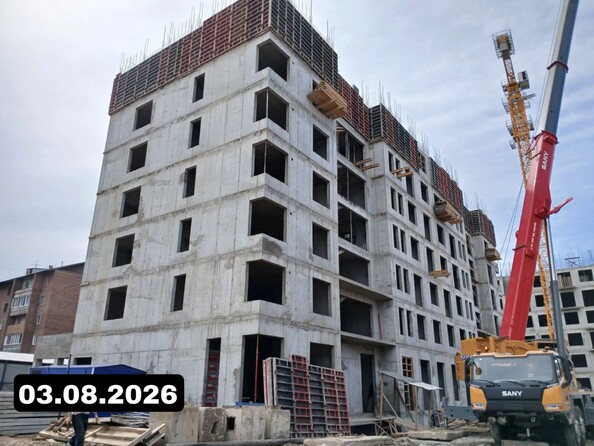 Ход строительства 5 августа 2026