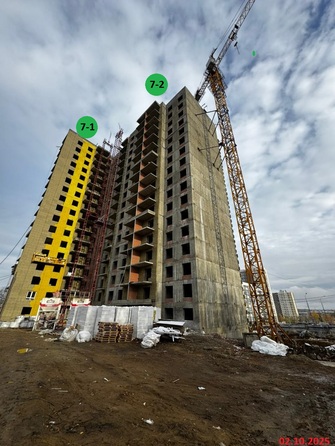 Ход строительства 3 октября 2025