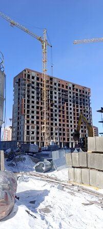 Ход строительства 25 февраля 2026
