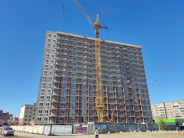 Ход строительства 29 апреля 2026