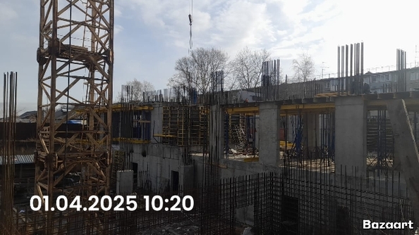 Ход строительства 1 апреля 2025