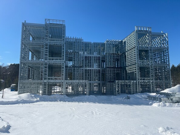 Ход строительства 25 марта 2026