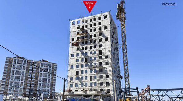 Ход строительства 5 мая 2025