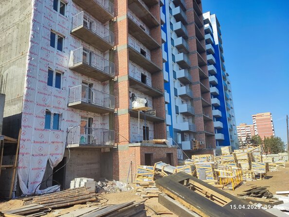 Ход строительства 15 апреля 2025
