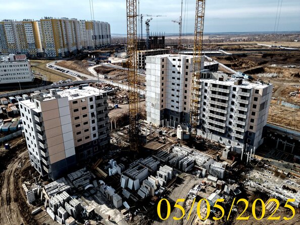 Ход строительства 5 мая 2025