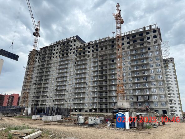 Ход строительства 3 июля 2025