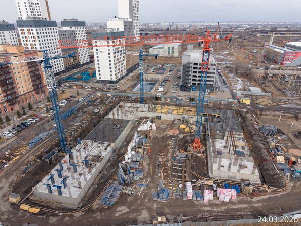 Ход строительства 3 апреля 2026