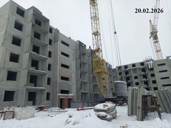 Ход строительства 20 февраля 2026