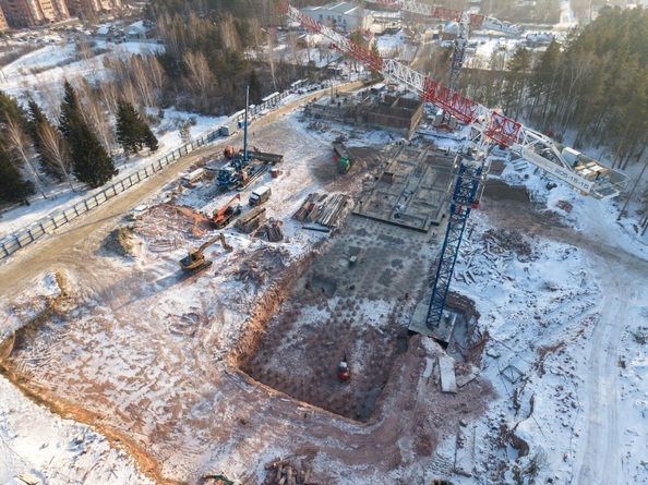 Ход строительства 8 января 2026