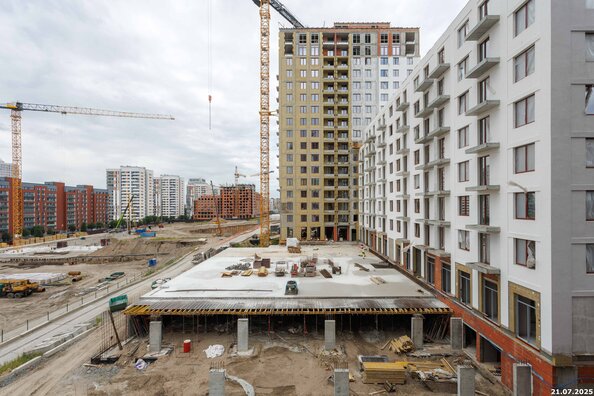Ход строительства 31 июля 2025