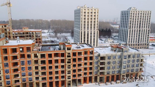 Ход строительства 26 декабря 2025