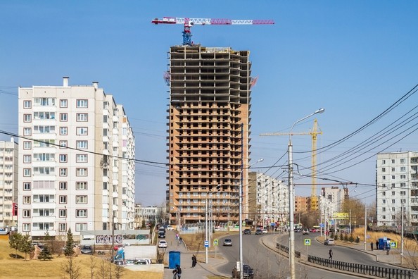 Ход строительства 18 апреля 2015