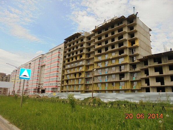 Ход строительства июнь 2014