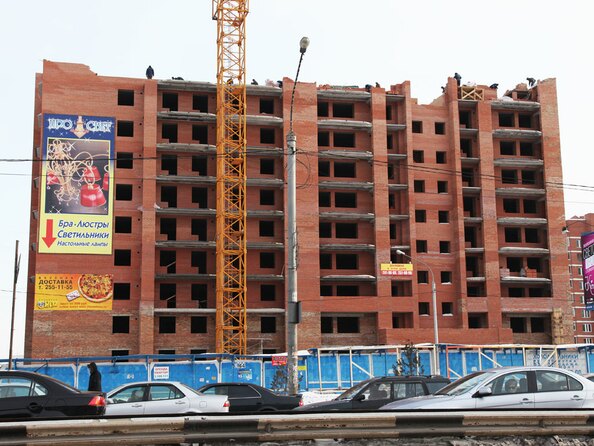 Ход строительства март 2010