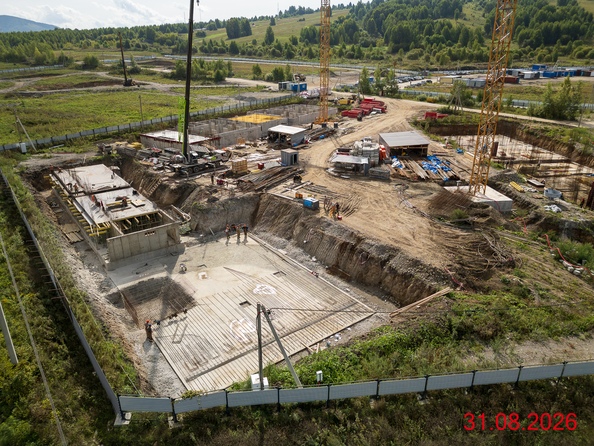 Ход строительства 2 сентября 2026