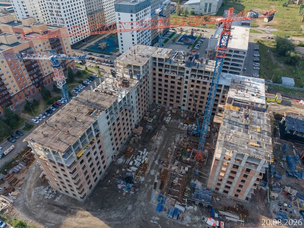 Ход строительства 8 сентября 2026