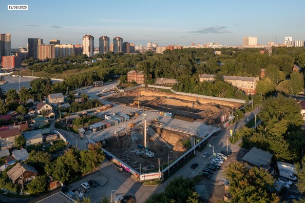 Ход строительства 16 августа 2025
