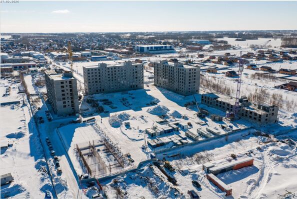 Ход строительства 27 февраля 2026