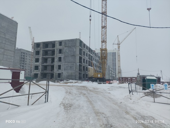 Ход строительства 18 марта 2026