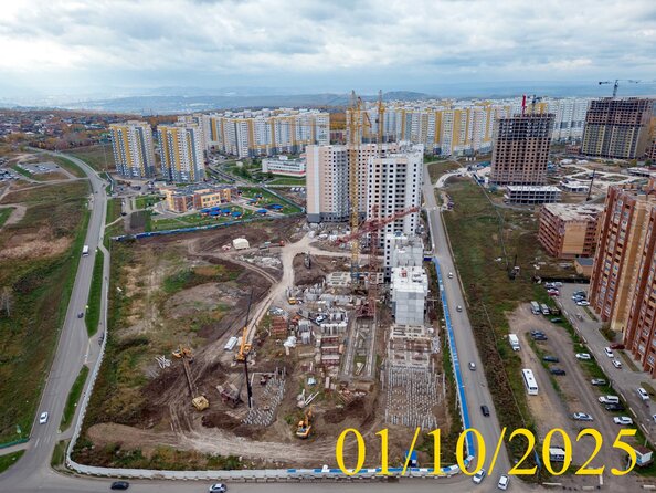 Ход строительства 1 октября 2025