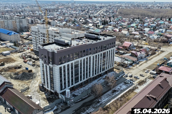 Ход строительства 15 апреля 2026