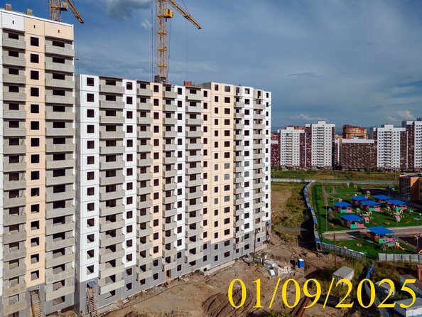 Ход строительства 1 сентября 2025