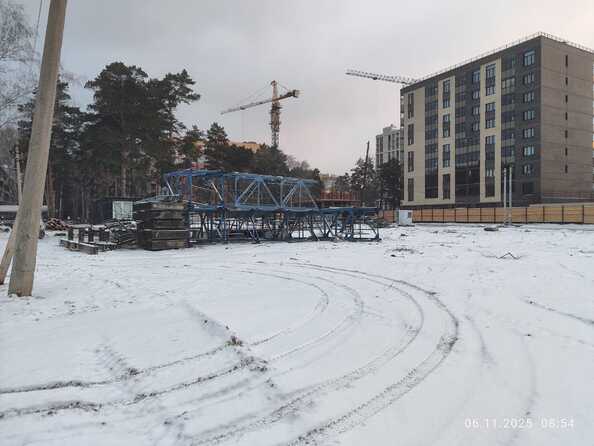 Ход строительства 6 ноября 2025