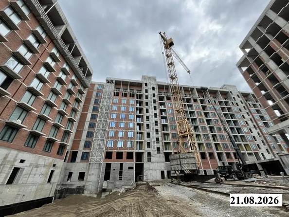 Ход строительства 21 августа 2026