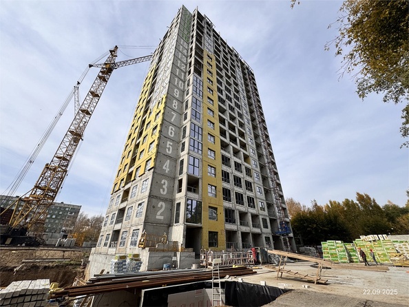 Ход строительства 22 сентября 2025