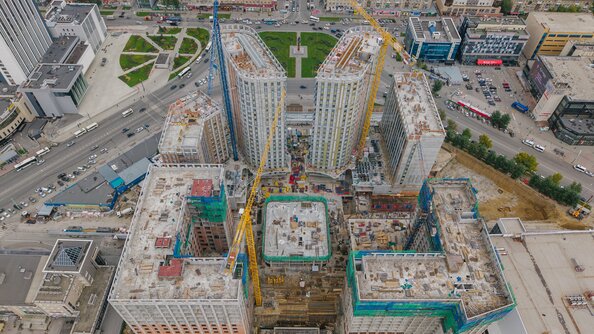 Ход строительства 4 сентября 2025