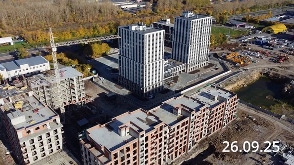 Ход строительства 26 сентября 2025