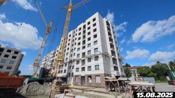 Ход строительства 15 августа 2025