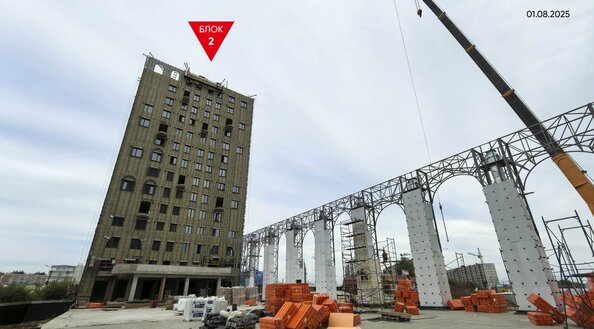 Ход строительства 5 августа 2025