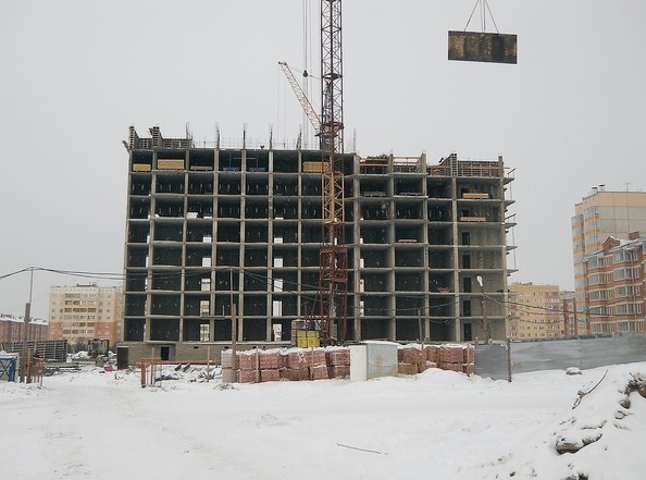Ход строительства 15 февраля 2013, 12, 13 секции