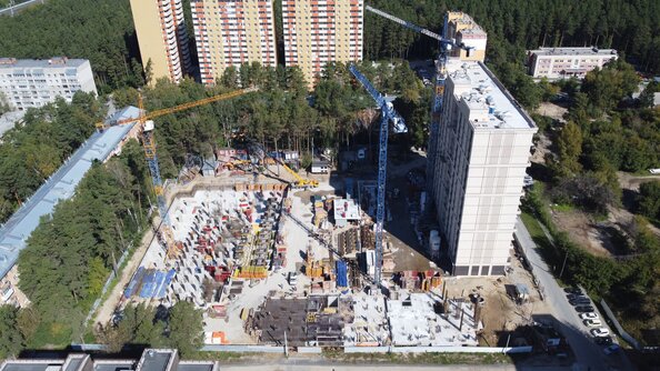 Ход строительства 3 сентября 2025