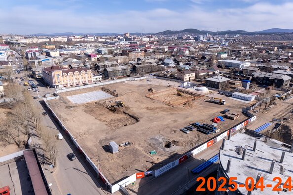 Ход строительства 24 апреля 2025