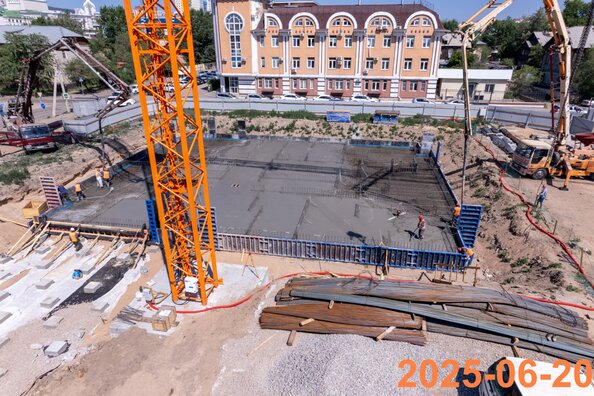 Ход строительства 20 июня 2025