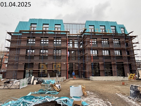 Ход строительства 1 апреля 2025