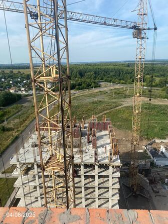 Ход строительства 4 августа 2025