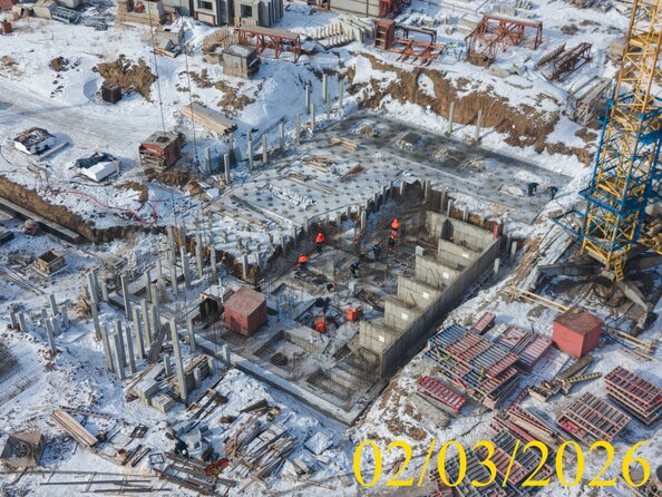 Ход строительства 2 марта 2026