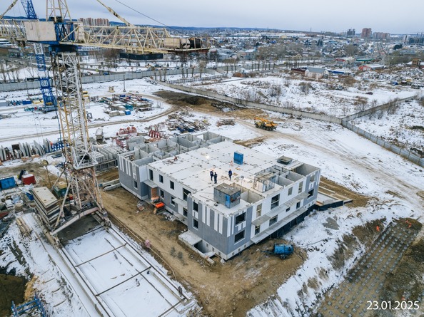 Ход строительства 23 января 2025